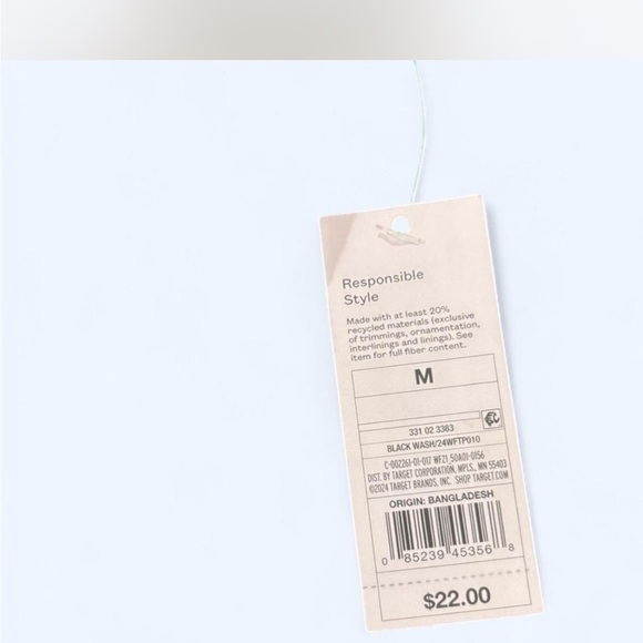 Wild fable blackwash crop top - Picture 6 of 6